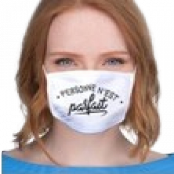 Cotton Polyester Mask - Parfait 19x12.5 cm