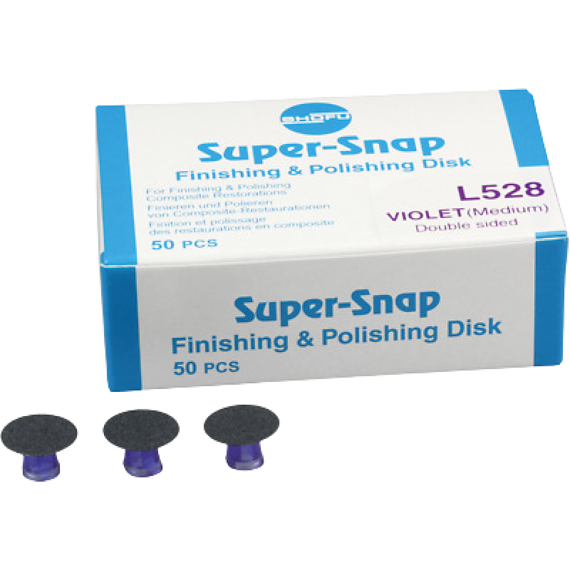 SHOFU: Super-Snap Violet Disk DS 50/Box L528