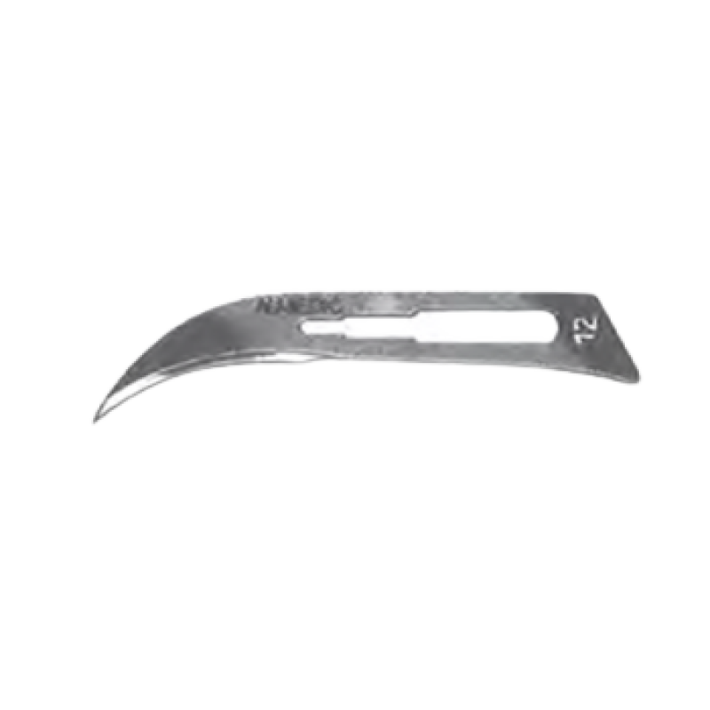 AL  Scalpel Blade 12 Stainless Steel Sterile 100/Bx
