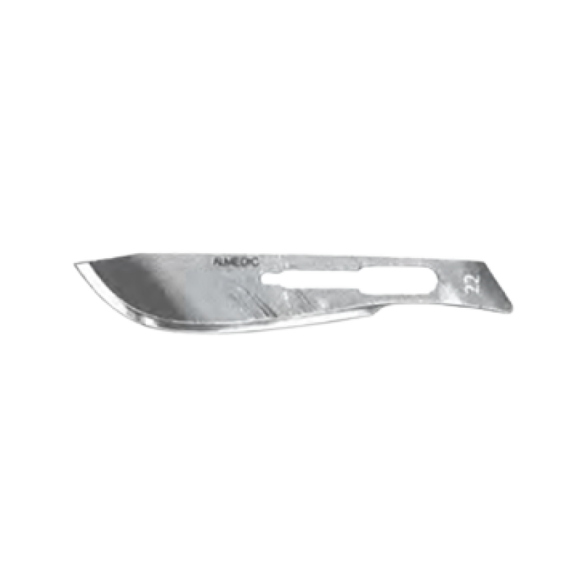 AL Scalpel Blade 22 Stainless Steel Sterile 100/Bx