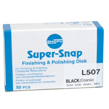 SHOFU: Super-Snap Black Disk SS/Down 50/box L507