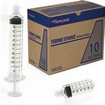 Terumo Syringe Without Needle 10CC/mL LUER LOCK - 100/Box