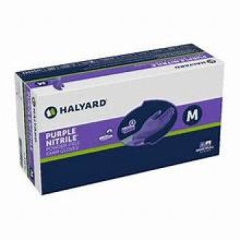 Halyard: Aquasoft Nitrile Powder Free Glove 300/Box - Medium